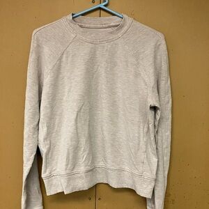 Lululemon Crew Neck Sweatshirt Heather Pink Medium